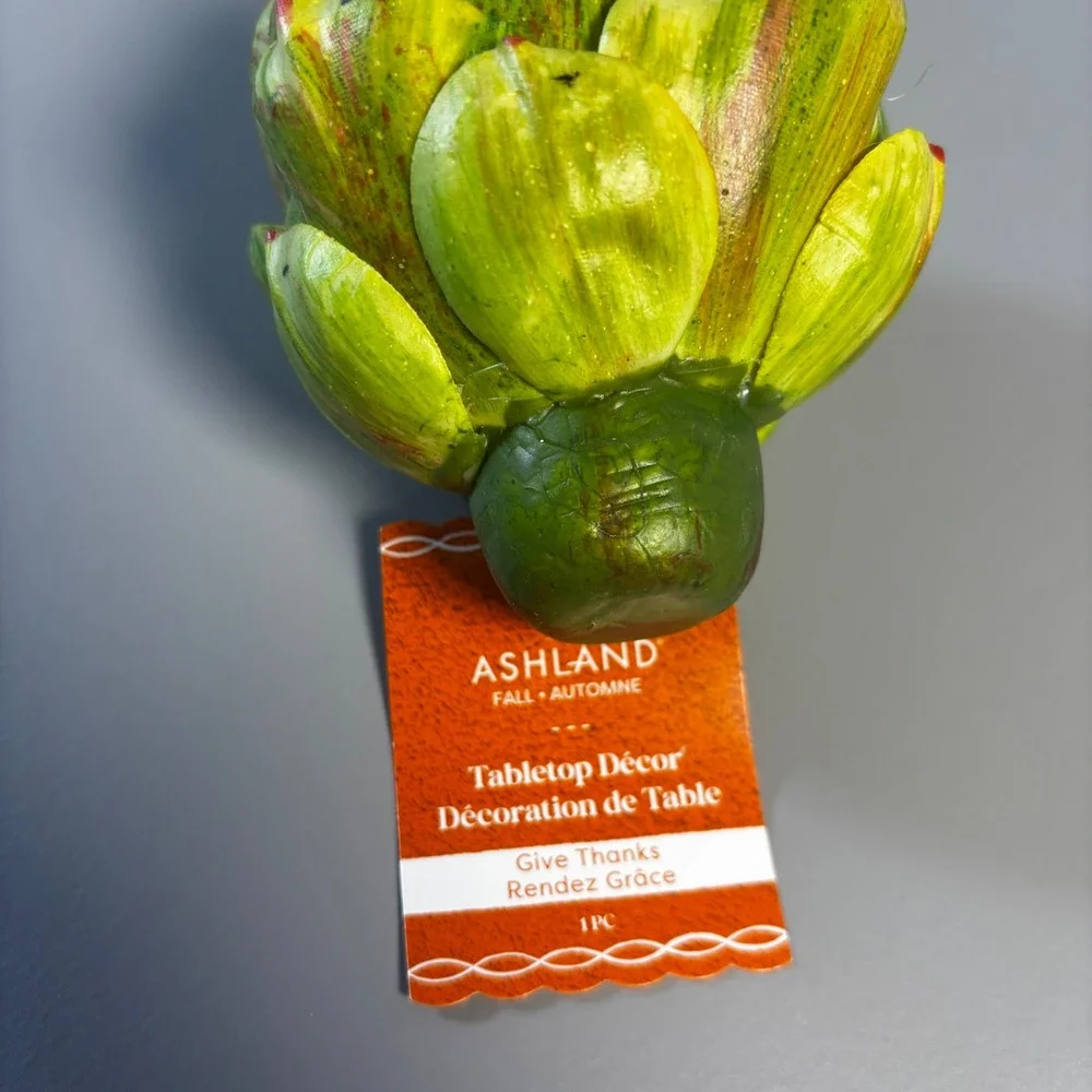 Ashland Fall Artichoke Tabletop Decor‎ Thanksgiving Centerpiece Set of 6